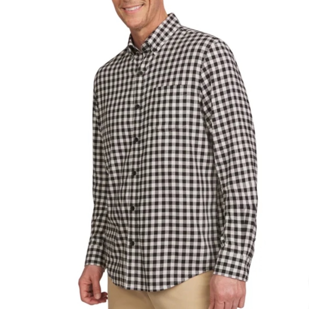 Lands' End Men’s No-Iron Twill Shirt – Premium Quality, Low Maintenance!
